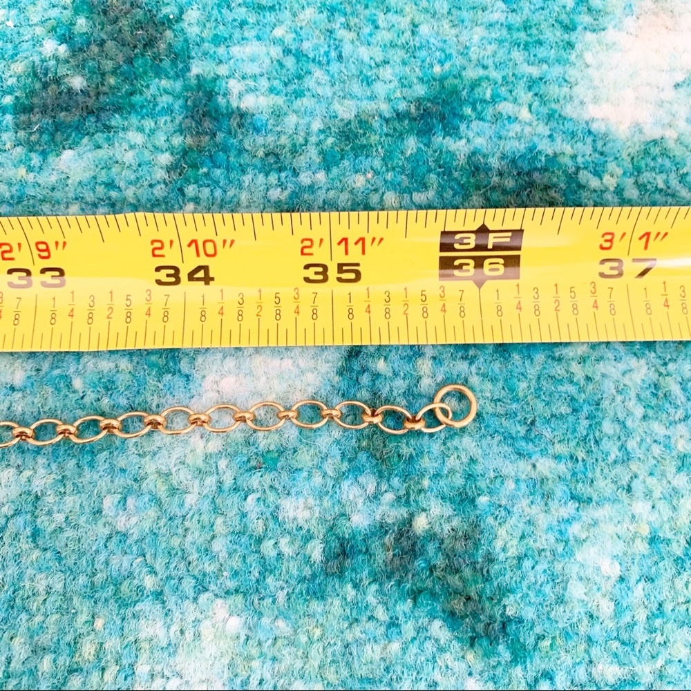 J Crew Gold Fireball Long Statement Necklace - Picture 5 of 5